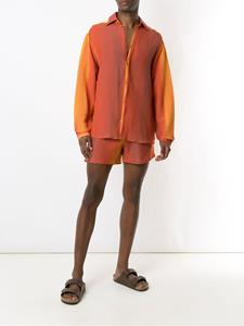Amir Slama Bermuda shorts met print - Oranje