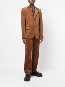 VTMNTS Ribfluwelen blazer - Bruin