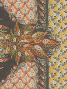 ETRO Sjaal met bloemenprint - Geel