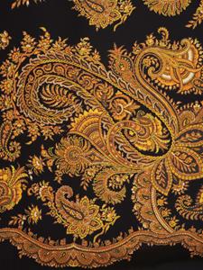 ETRO Sjaal met barokprint - Zwart