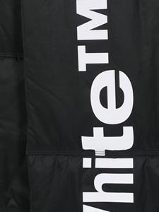 Off-White Sjaal met logoprint - Zwart