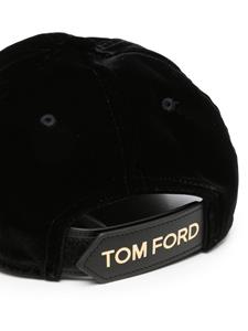TOM FORD Pet met logoprint - Zwart