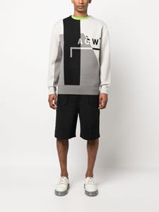 A-COLD-WALL* Bermuda shorts met logopatch - Zwart