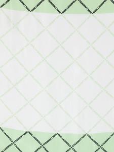 Karl Lagerfeld Sjaal met logoprint - Groen