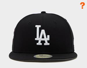 New era LA Dodgers Side Patch 59FIFTY Cap, Black