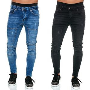 Little red horse Nieuwe motorfiets skinny jeans voor heren Skinny jeans voor heren