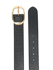 TOM FORD Riem met gegraveerd logo - Zwart