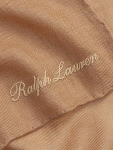 Ralph Lauren Collection Sjaal met geborduurd logo - Bruin