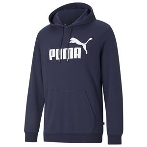 Puma Essentials hoodie met groot logo heren, Blauw