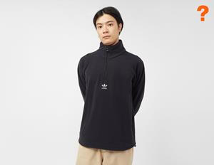 Adidas Trefoil Half Zip Fleece, Black