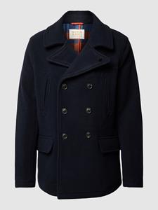 Scotch & Soda  Herrenmantel Wool Blend Peacoat