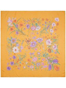 Gucci Sjaal met bloemenprint - Geel