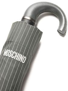 Moschino Paraplu met logoprint - Grijs
