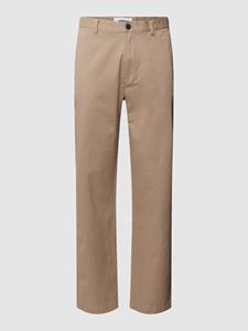 Minimum Stoffen broek met strookzakken, model 'Jalte'