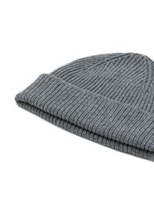 Paul Smith rib knit hat - Grijs