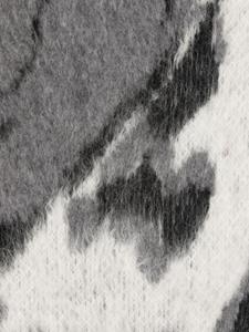Stella McCartney Sjaal met abstract patroon - Grijs
