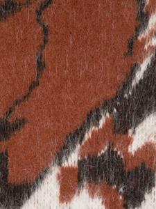 Stella McCartney Sjaal met abstract patroon - Bruin