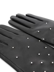 Claudie Pierlot Leren handschoenen - Zwart