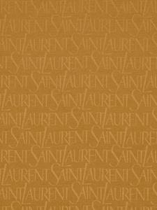 Saint Laurent Sjaal met jacquard - Geel