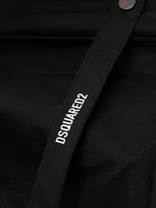 Dsquared2 Icon logo-print umbrella - Zwart