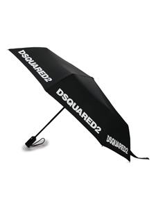 Dsquared2 Compacte paraplu - Zwart