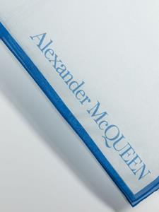Alexander McQueen Sjaal met kleurverloop - Blauw