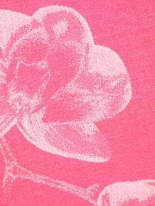 Alexander McQueen Sjaal met bloemenprint - Roze