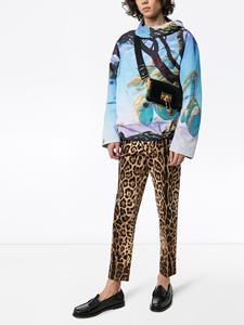 Dolce & Gabbana Broek met luipaardprint - Bruin