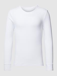 Marc O'Polo Shirt met lange mouwen in fijnriblook, model 'ICONIC'