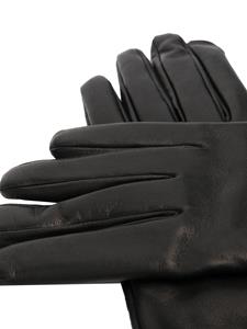 Saint Laurent Leren handschoenen - Zwart