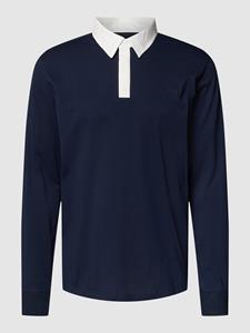 Esprit Shirt met lange mouwen en polokraag, model 'SUS'