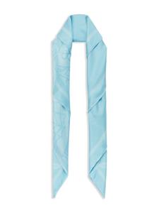 Burberry Zijden sjaal - Blauw