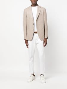 Blazer van scheerwol - Beige