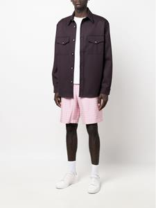 Jacquemus Geplooide shorts - Roze