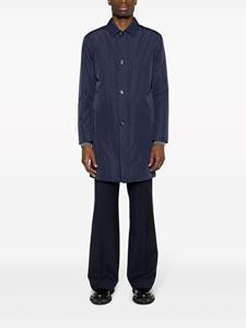 Kired Button-up trenchcoat - Blauw