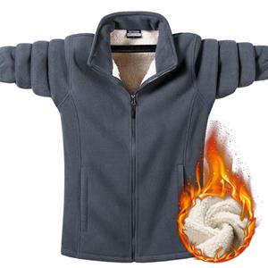 Milost Plus Size 9xl Fleece Sweatshirt Men Warm Thicken Sweatshirt Autumn Winter Men Clothing Solid Color