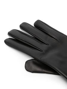 Saint Laurent Leren handschoenen - Zwart