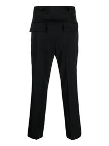 SAPIO Wollen pantalon - Zwart
