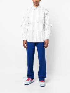 Off-White Straight pantalon - Blauw