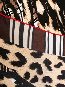Pierre-Louis Mascia Sjaal met luipaardprint - Veelkleurig