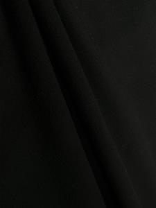 Tommy Hilfiger Limitless logo-plaque wool scarf - Zwart
