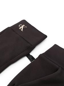 Calvin Klein Jeans Handschoenen met logoprint - Zwart
