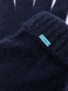 Alanui Handschoenen van kasjmier-zijde mix - Blauw