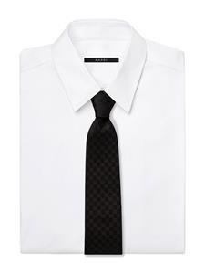 Gucci GG-patroon zijden stropdas - Zwart