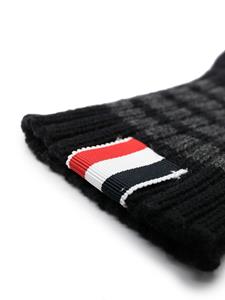 Thom Browne Vingerloze handschoenen - Zwart
