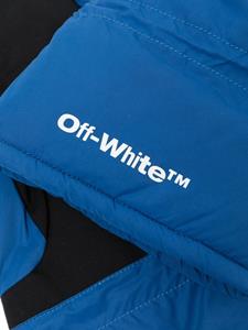Off-White Wanten met logoprint - Blauw