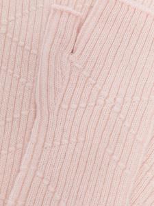 Barrie Vingerloze handschoenen - Roze