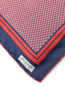Balmain Sjaal met monogram-patroon - Rood