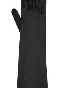Dolce & Gabbana Zijden handschoenen - Zwart