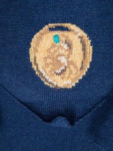 Barrie x Goossens Cancer sjaal met patroon - Blauw
